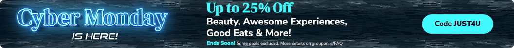 The best online offers of the year - Up to 25% off Select Deals! Code: JUST4U