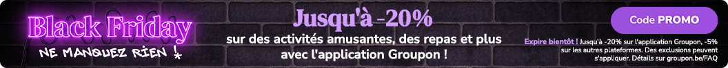 Les plus grandes offres de l'année sont là ! Obtenez jusqu'à 20% de réduction maintenant ! Code: PROMO