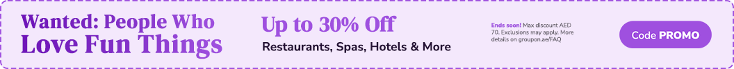 Up to 30% Off amazing experiences & trips for everyone. Code: PROMO