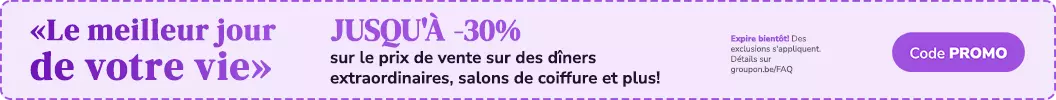 JUSQU'À -30% sur des activités, et la beauté encore plus près de chez vous . Code : PROMO