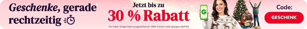Jetzt bis zu 20% Rabatt. Code: GESCHENK