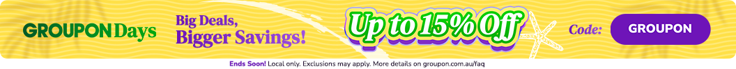 Unbeatable offers you won’t want to miss - Up to 15% off! Code: GROUPON