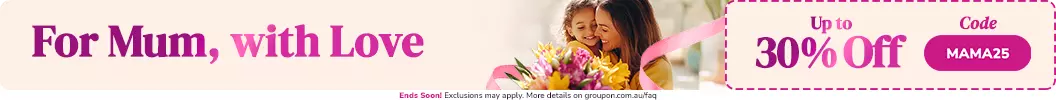 Gifts & experiences as special as she is! Up to 30% Off! Code: MAMA25