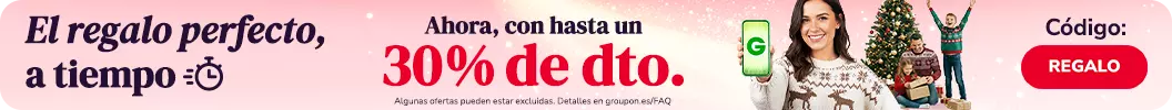 Ahora, con hasta un 30 % de descuento! C&oacute;digo: REGALO