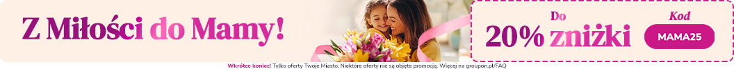 Znajdź idealny prezent i oszczędzaj z rabatem do 20%! Kod: MAMA25
