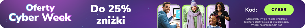 Nawet do 25% taniej! Kod: CYBER