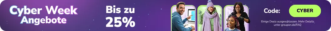 Heute bis zu 25 % Rabatt. Code: CYBER