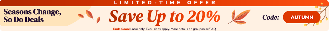 Limited-time offer – Save up to 20%. Code: AUTUMN