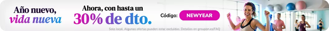 &iexcl;Ahora, con hasta un 30 % de descuento! C&oacute;digo: NEWYEAR