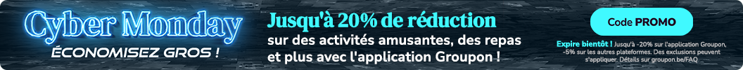 Les meilleures offres de l'année - jusqu'à 20% de réduction sur une sélection d'offres ! Code: PROMO