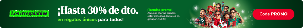 Hasta 30% de dto. en toda la página! Código: PROMO