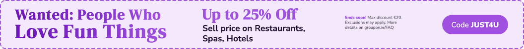 Up to 25% Off Sell Price on Amazing Experiences for Everyone. Code: JUST4U