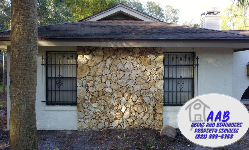 Image 3: Professional Exterior Cleaning: Driveway, Patio, Deck & Home Wash