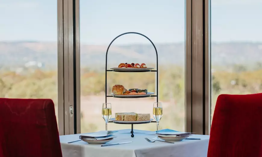 Image 1: High Tea Experience w/ Glass of Sparking-Rydges Adelaide for 1, 2 or 4