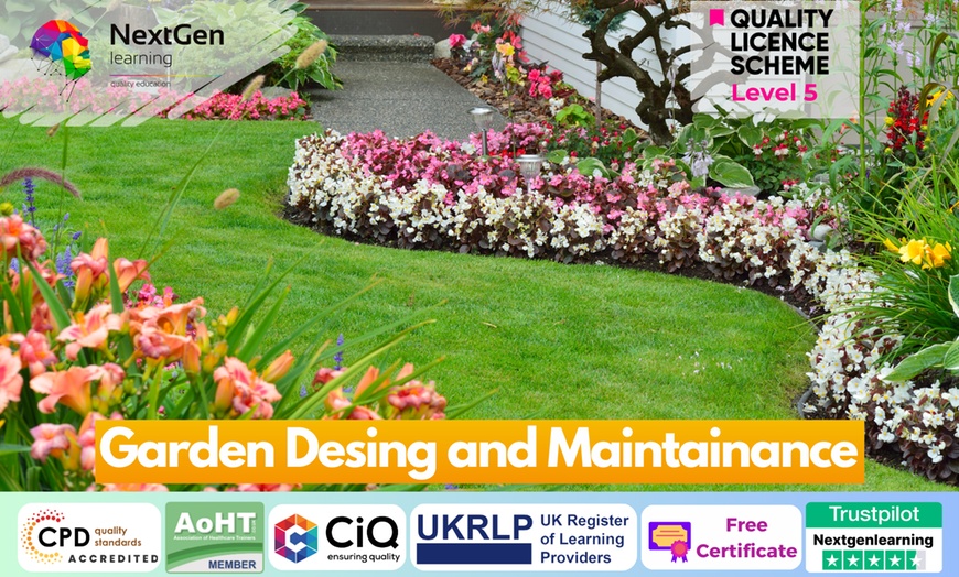 Image 1: Gardening - Garden Design - Online Course at NextGen Learning