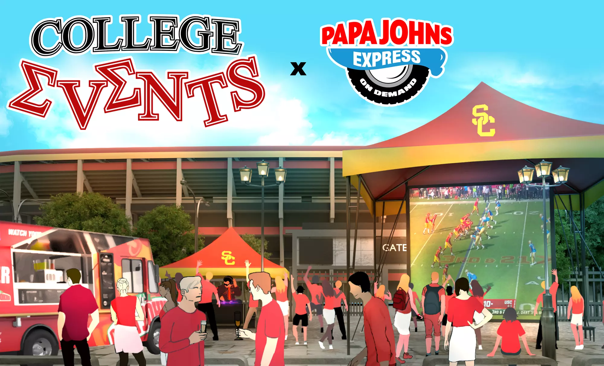 Up to 10% Off on Food Truck Rental at Papa Johns Express Truck - Second Medium