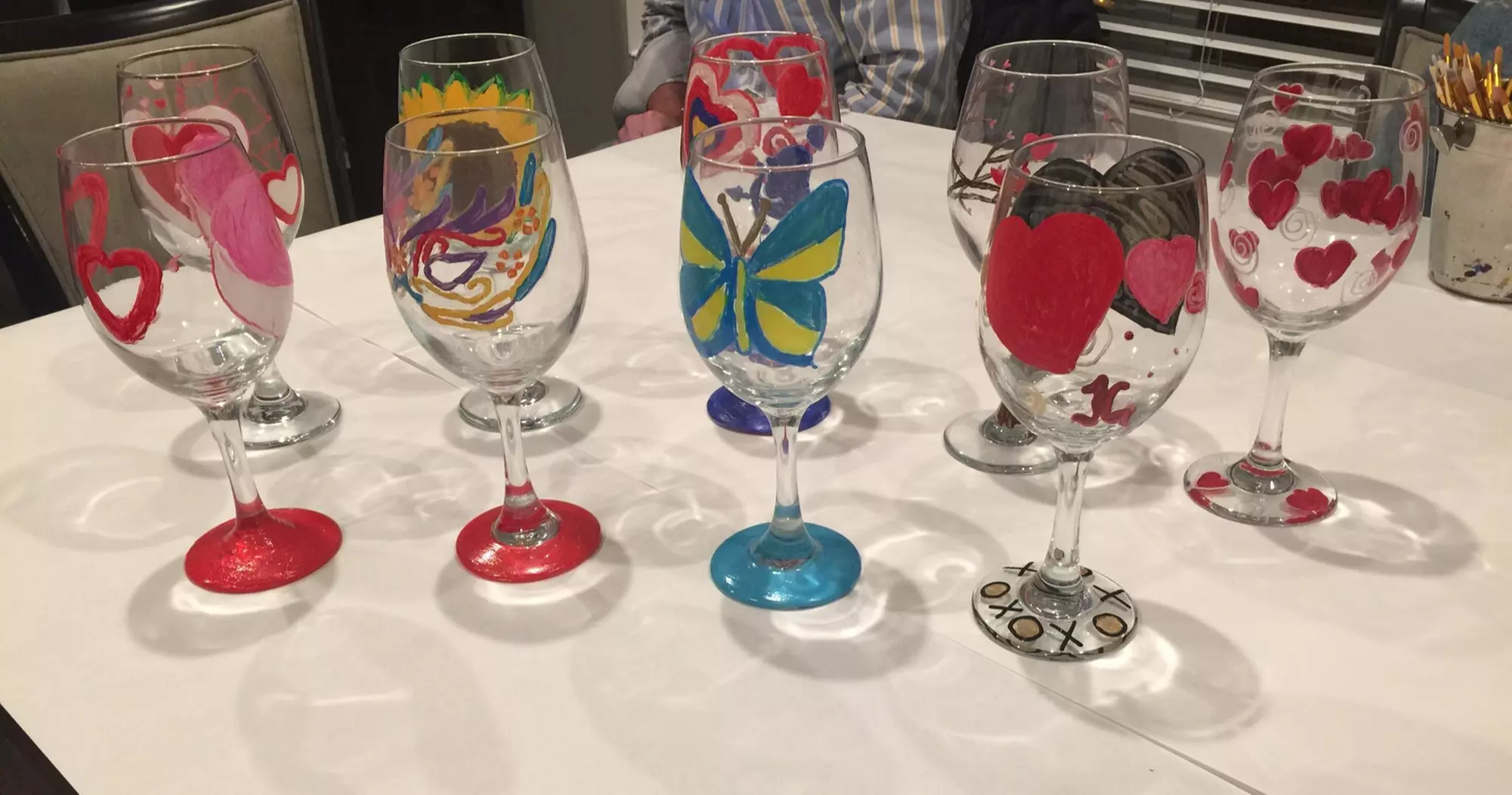 Up to 30% Off on Wine Glass Painting at Express Yourself Studios - Primary Image