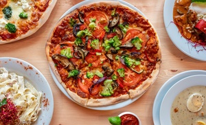 Do 17% zniżki na: Pizza w Bakłażan Pizzeria & Restauracja