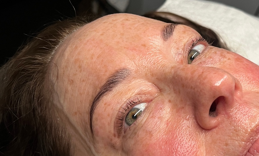 Image 1: Up to 37% Off on Eyebrow Shaping at Bare Skin & Co.