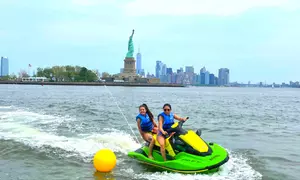 One-Hour Jet Ski Rental or NYC Landmarks Tour for Two People