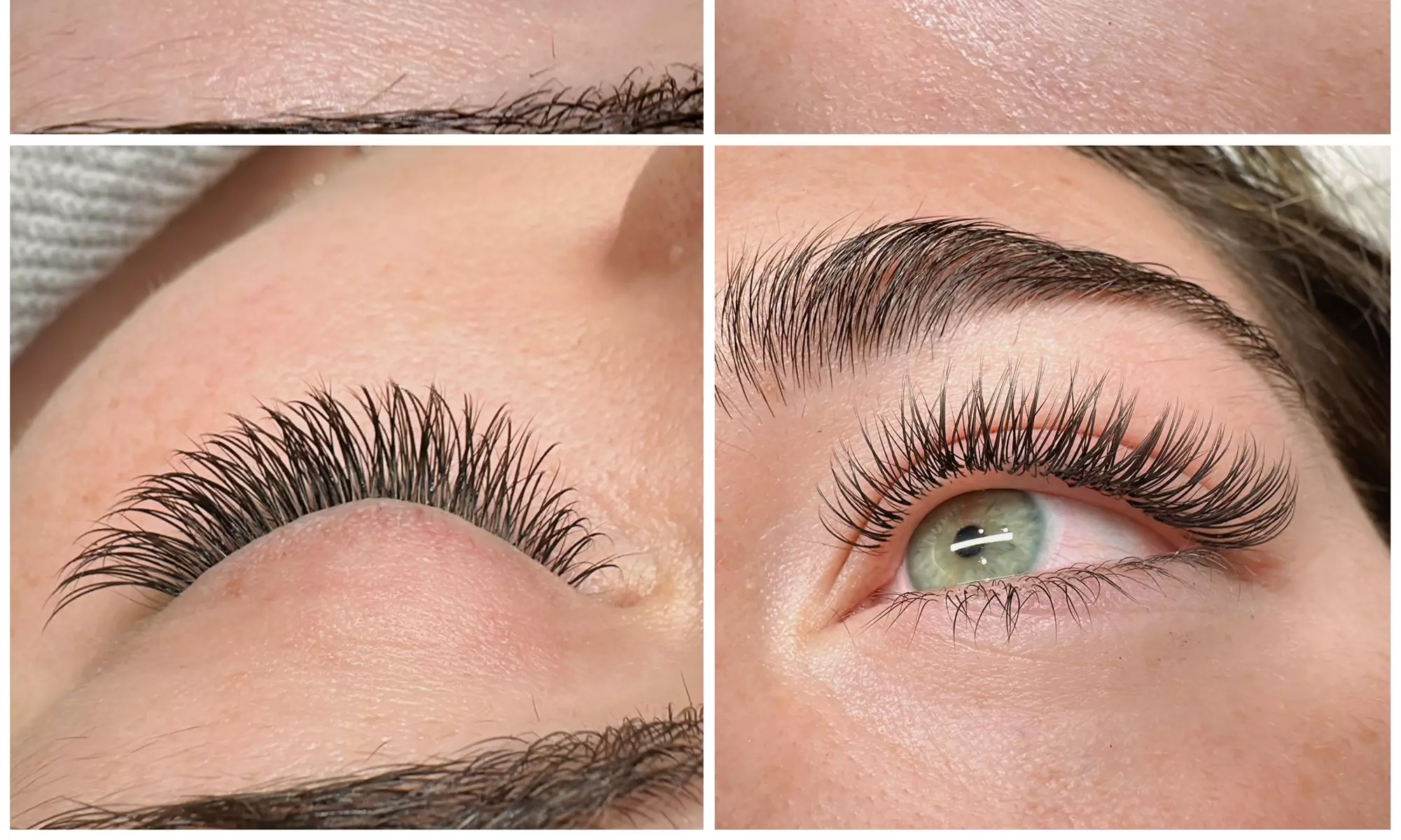 Lash Lift with Optional Tint, Full Set of Lash Extensions, Brow Shape or Lamination with Tint ( Up to 59% Off ) - Second Medium