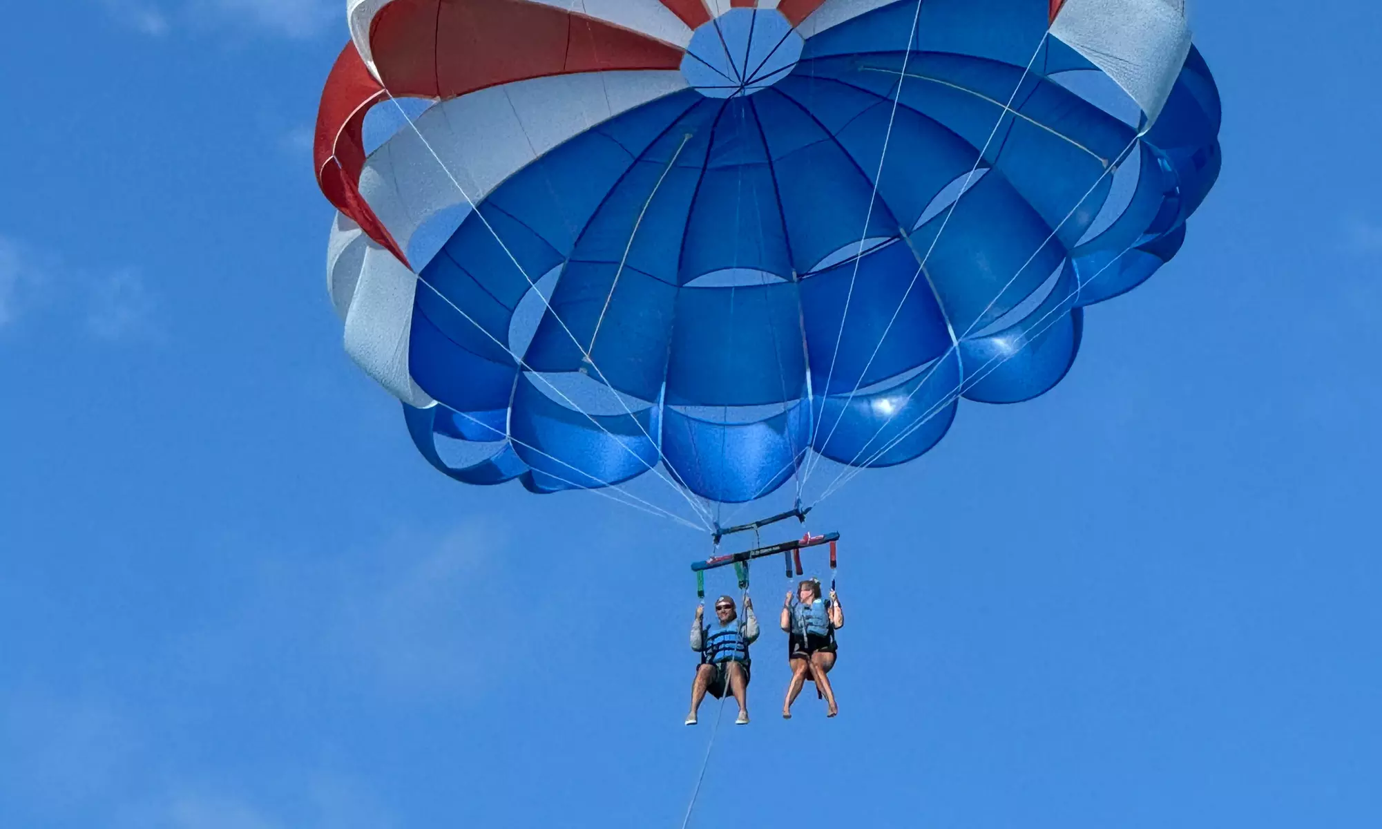 Parasailing Adventures Over South Padre Island for 1 2 or 3 People