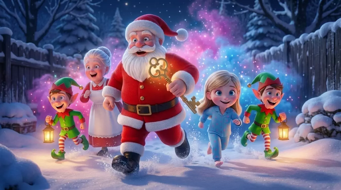 Personalised Audio Tale Starring Your Child: Father Christmas