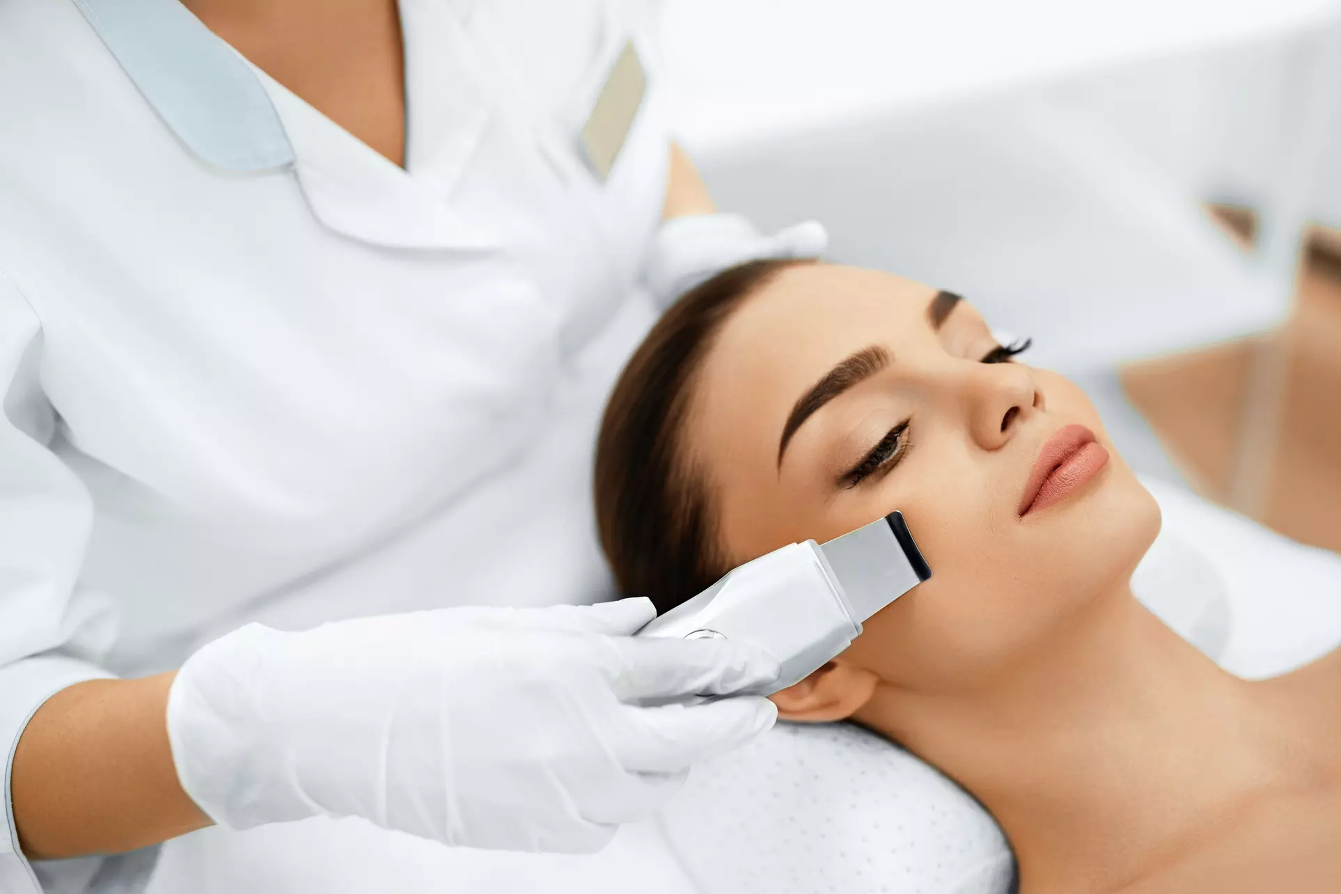 Ultrasonic Facial or LED Therapy or Both at Clear Beauty Aesthetics (Up to 37% Off). 6 Options Available. - Primary Image