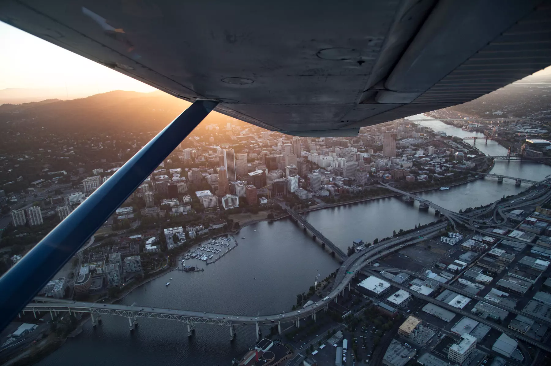 Explore Portland's Skyline, Columbia River Gorge w/ Private Air Tours