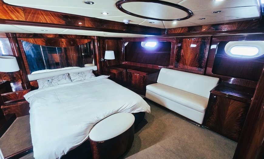 Image 6: Enjoy 105-Feet Luxury Yacht - 1, 2, 3, or 4 Hours for up to 50 PAX