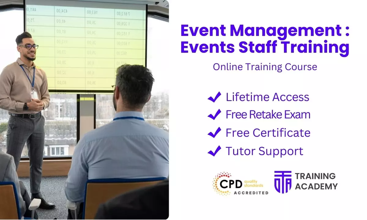 Up to 50% Off on Online Event Management Course at Online Training Academy - Primary Image