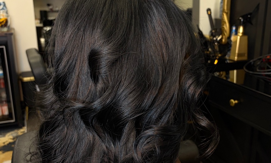 Image 3: Hair Refresh: Root Touch-up, Haircut & Blowout with Deep Conditioning