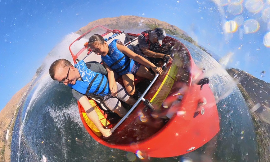 Image 1: Discover Scenic Views with 15 Mile Adventure Boat Ride for 4, 5, or 6