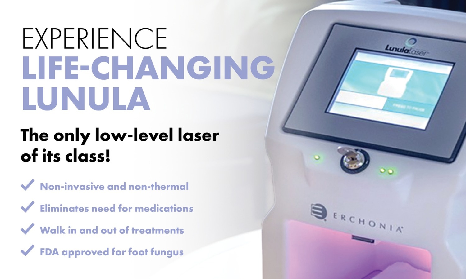 Get Healthier Toenails With up to 4 Laser Sessions for Both Feet at Canyon Foot & Ankle (Up to 55% Off) - Primary Image