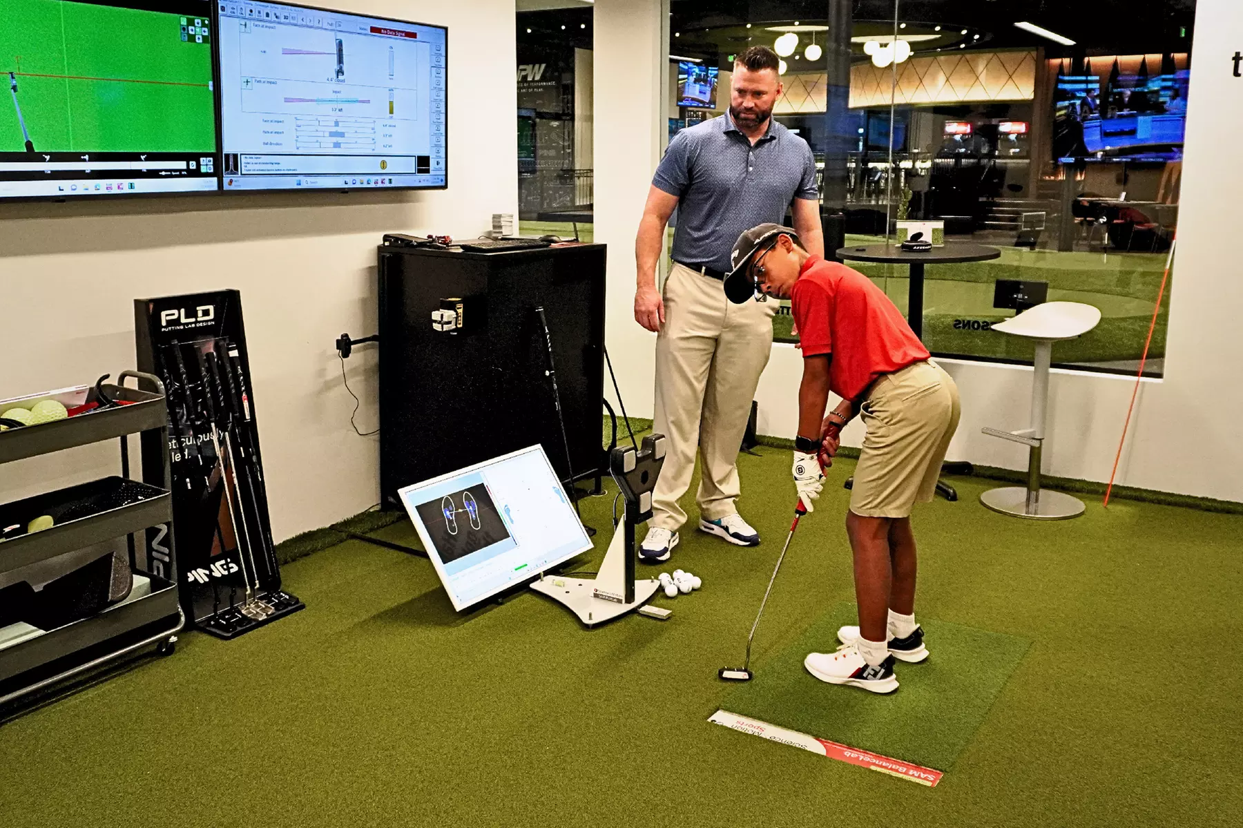 Golf Simulator at the Ultimate Indoor Venue in Scottsdale w/ Add-ons Like Crafty Cocktails, 18-Hole Putting Course