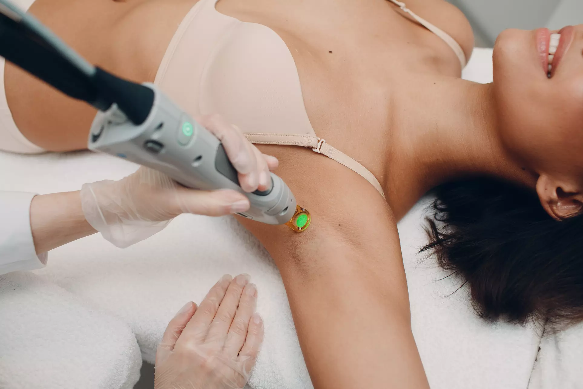 Six Laser Hair Removal Sessions on Small/Medium/Large/X-Large Areas