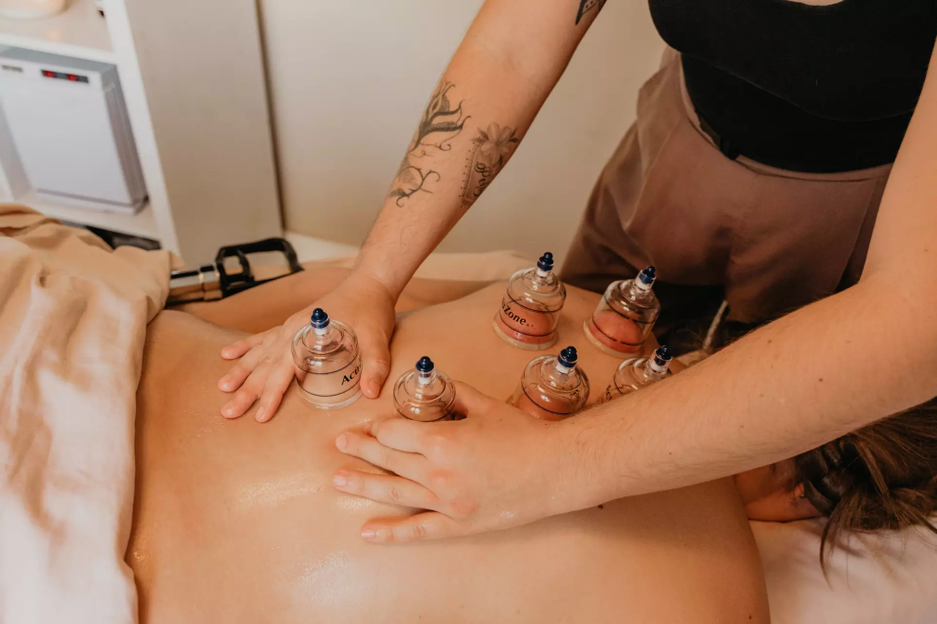 At Rejuvenate Therapy, enjoy a 60 or 90 minute massage experience with options like cupping and lymphatic drainage up to 50% - Second Medium