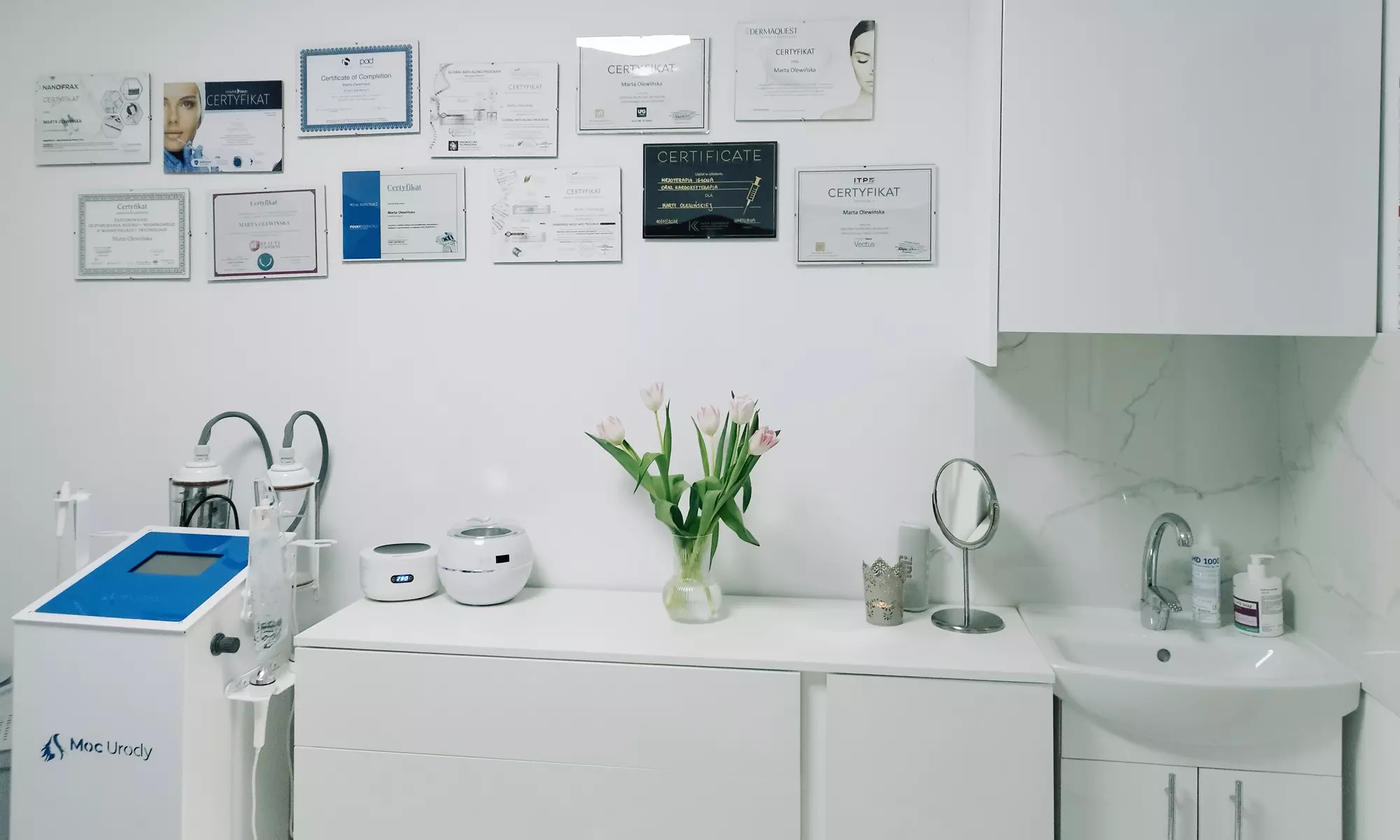 Zabieg na twarz - zdjęcie w firmie Skin Creation Klinika Urody