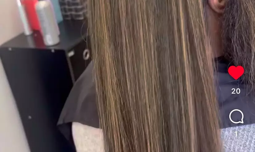 Choice of Hair Color with Optional Silk Press or Blow Dry Package