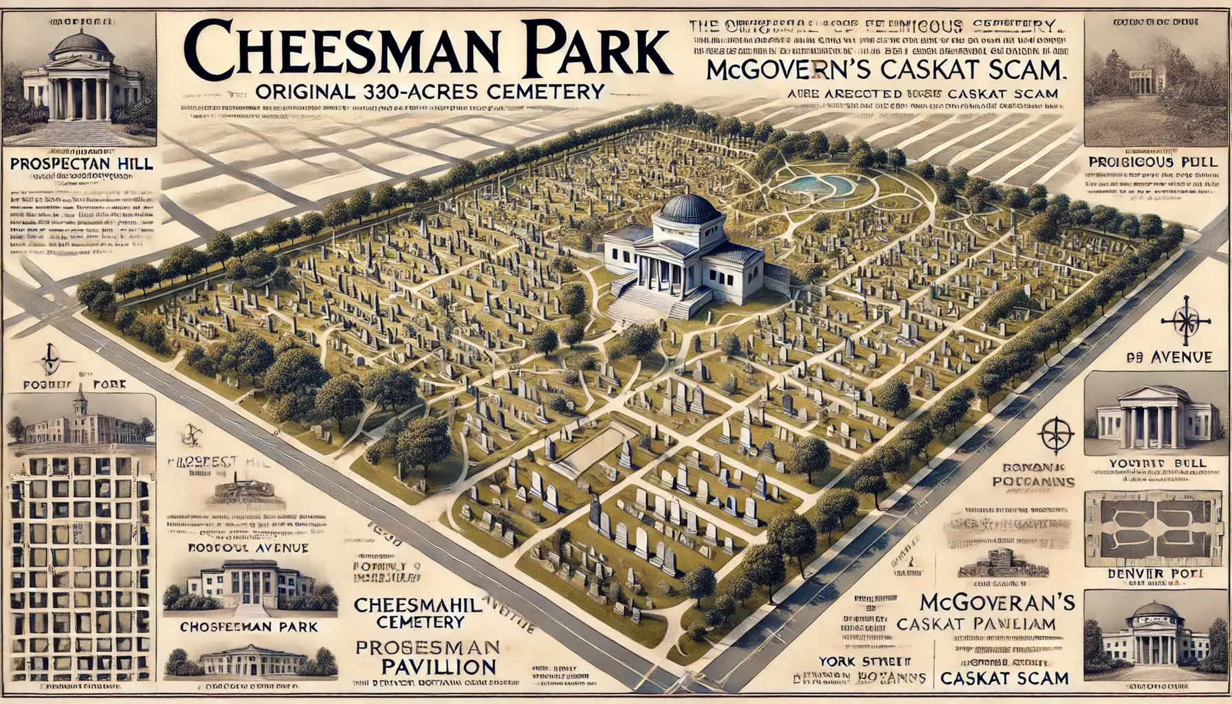 Haunted Cheesman Park Tour, Hands-on Investigation, or Ghost Hunting