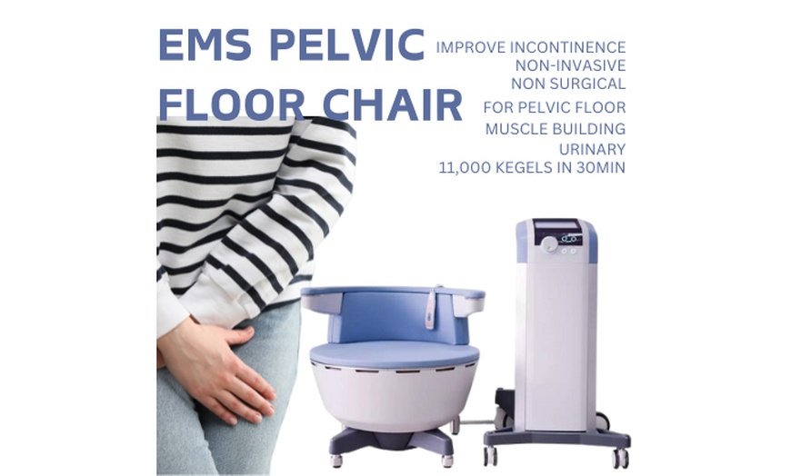 Image 1: Revitalize w/ One or Three Sessions of EMS Chair Pelvic Floor Therapy