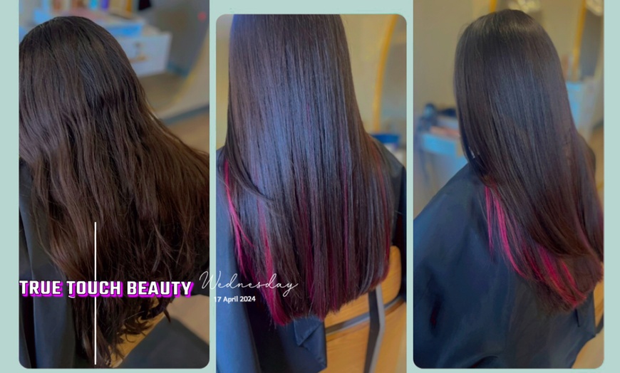 Image 1: Up to 37% Off on Hair Styling at True touch beauty