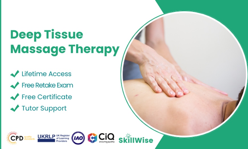 Image 1: Up to 52% Off on Certification - Massage Course at Skillwise