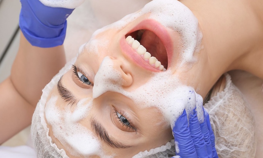 Image 3: Revitalize with a 90-Minute Anti-Aging Exosomal Enzyme Facial Therapy