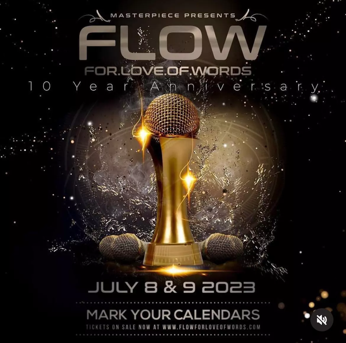 MasterPiece Presents F.L.O.W. (For.Love.Of.Words) on 07/08/2023 - Primary Image