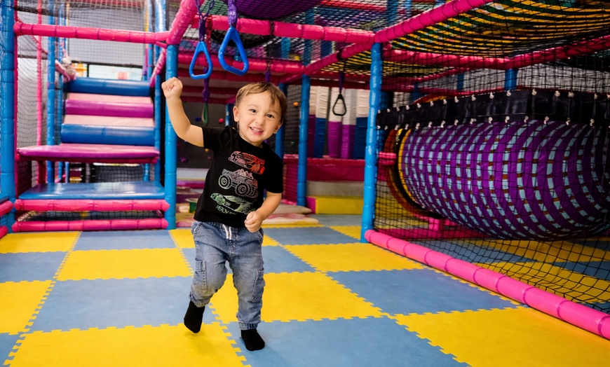 Image 2: Admission for One to Indoor Playground with Sandbox, Slides, and More
