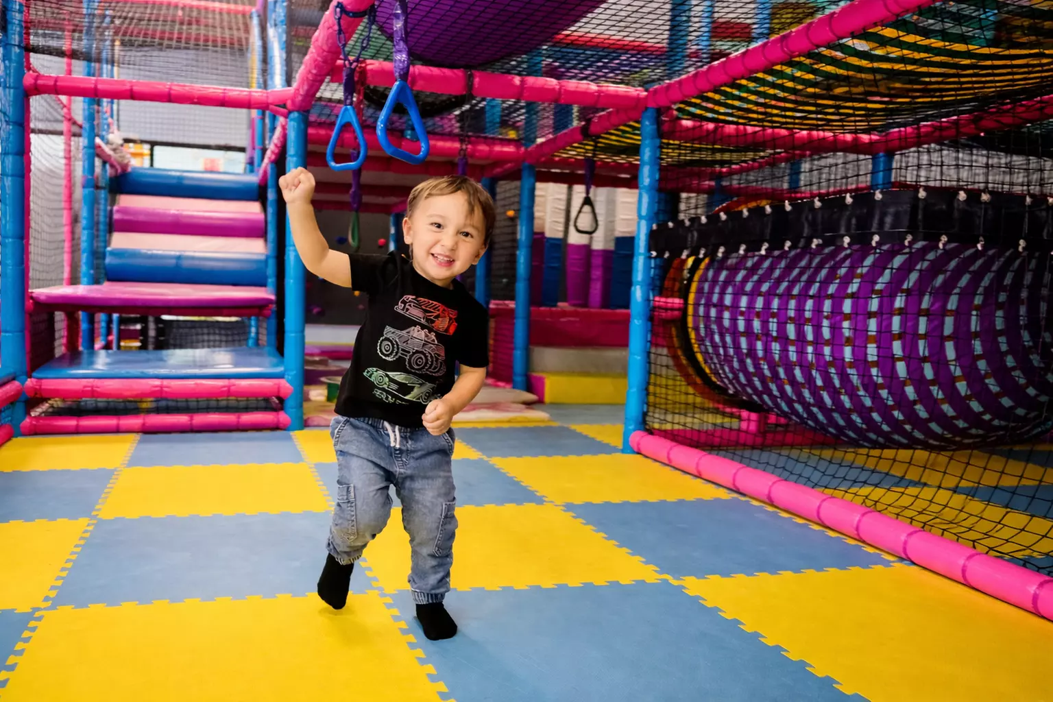 Admission for One to Indoor Playground with Sandbox, Slides, and More