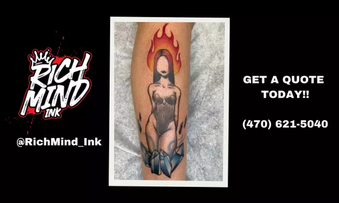 Get Inked: Group of 4, 1 Or 3 Hours of Tattoo service w/ consultation