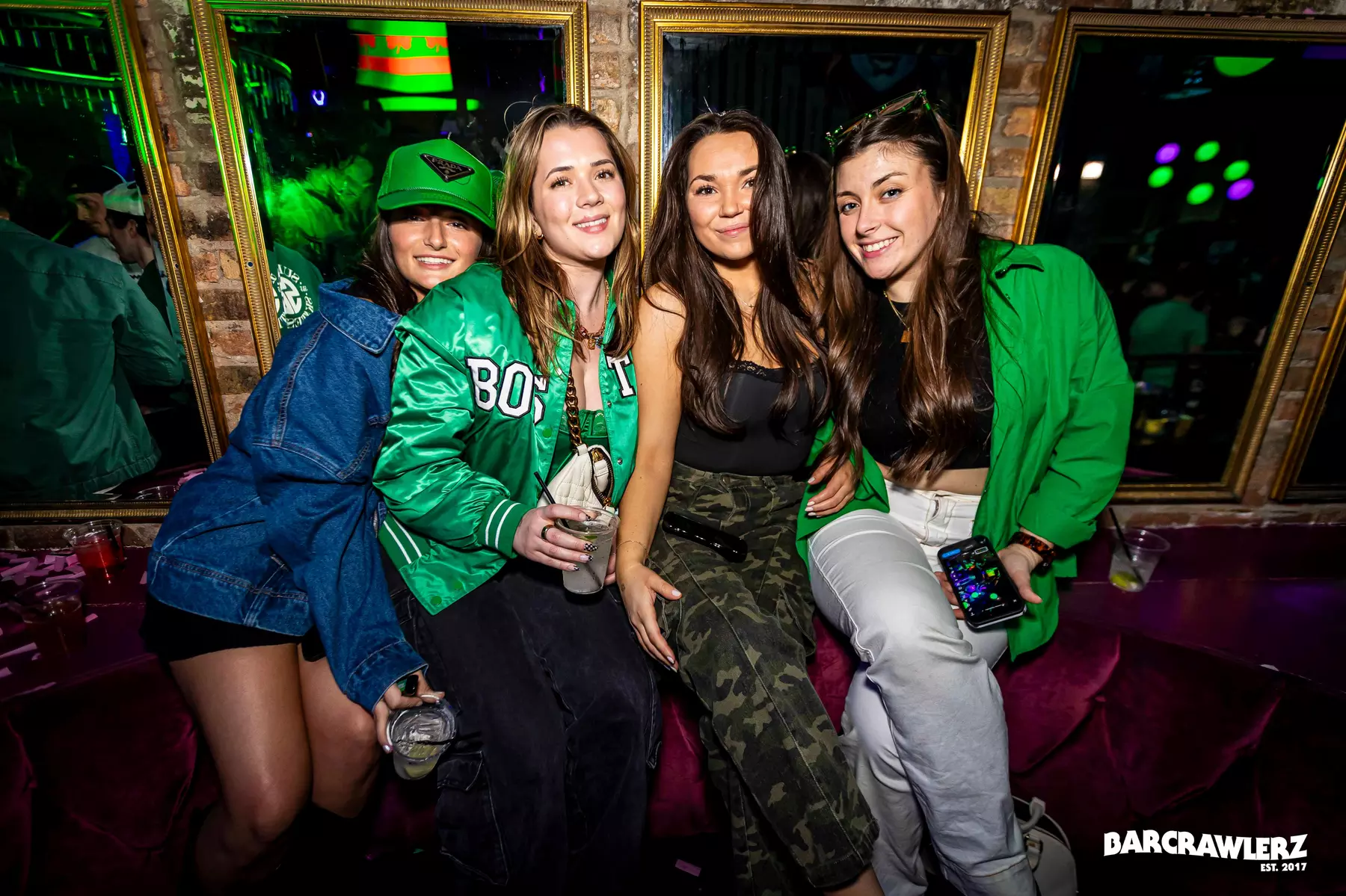 BARCRAWLERZ: Kiss Me, I'm Irish Austin Bar Crawl with No Cover, Drink Specials & Themed Fun (Up to 15% Off)