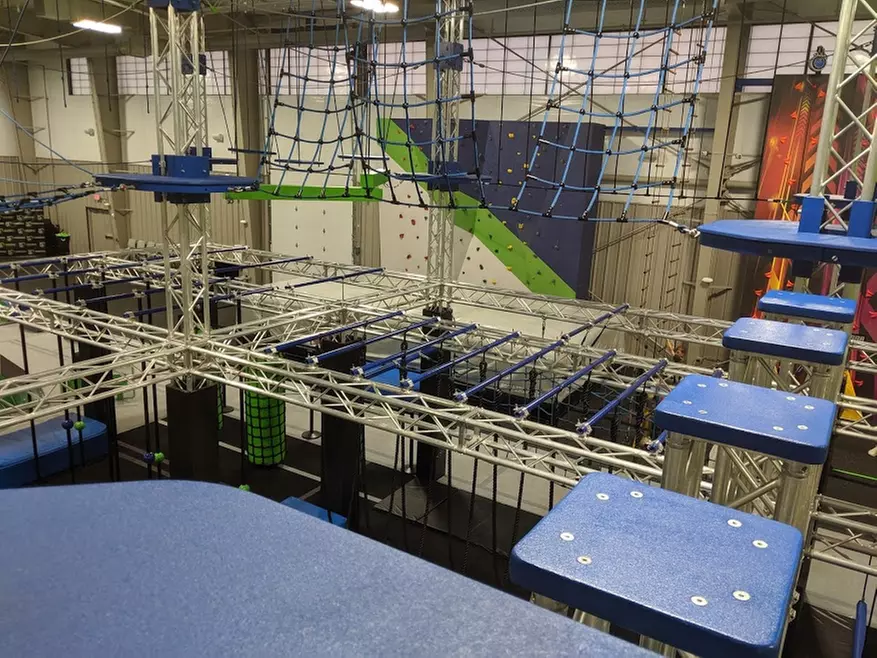 Experience a high rope course adventure and more at Iron Coyote